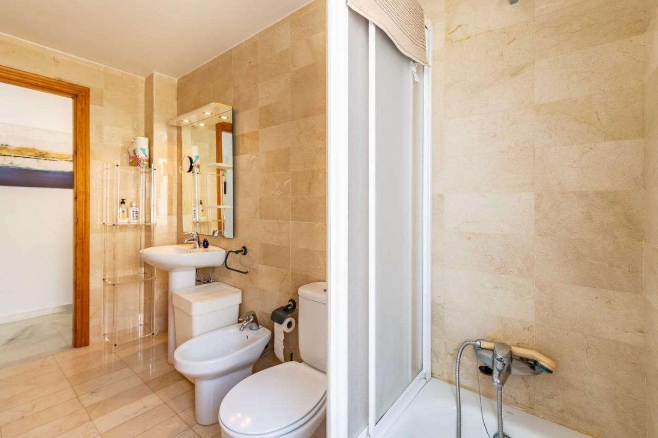 Fuengirola Los Boliches Paseo Maritimo Rey De Espana Esquina Lope De Vega 1 Dormitorio Mas Sofa Cama Salon Mas Cama Supletoria Zewnętrze zdjęcie